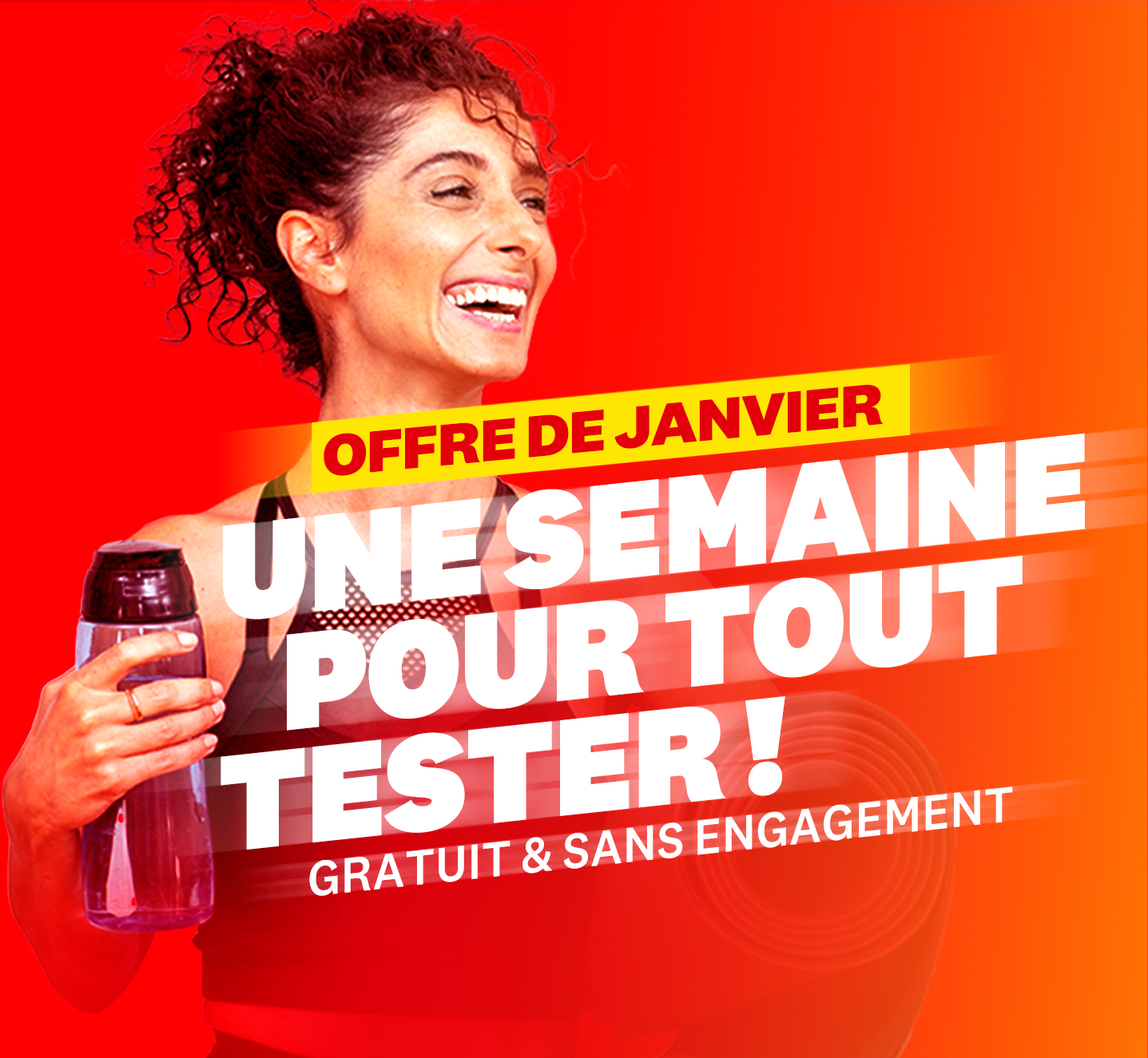 Offres de janvier, Une semaine pour tous tester, gratuit et sans engagement